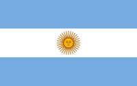 Bandera de Argentina